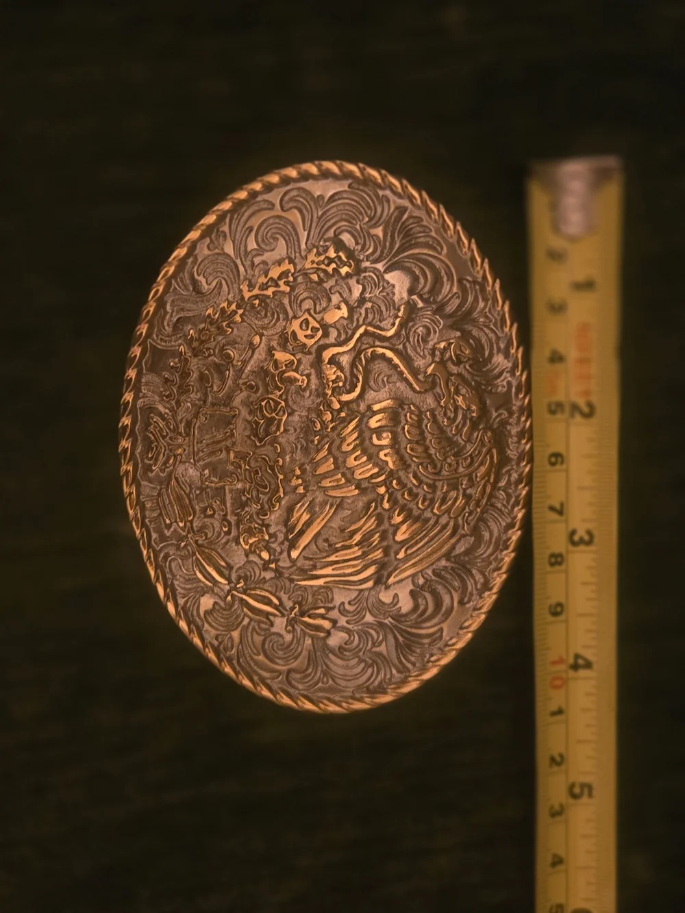 Cody James Belt Buckle - Mexican Eagle Design